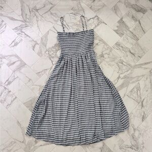 Mable Brand Gingham Midi Dress -  L
